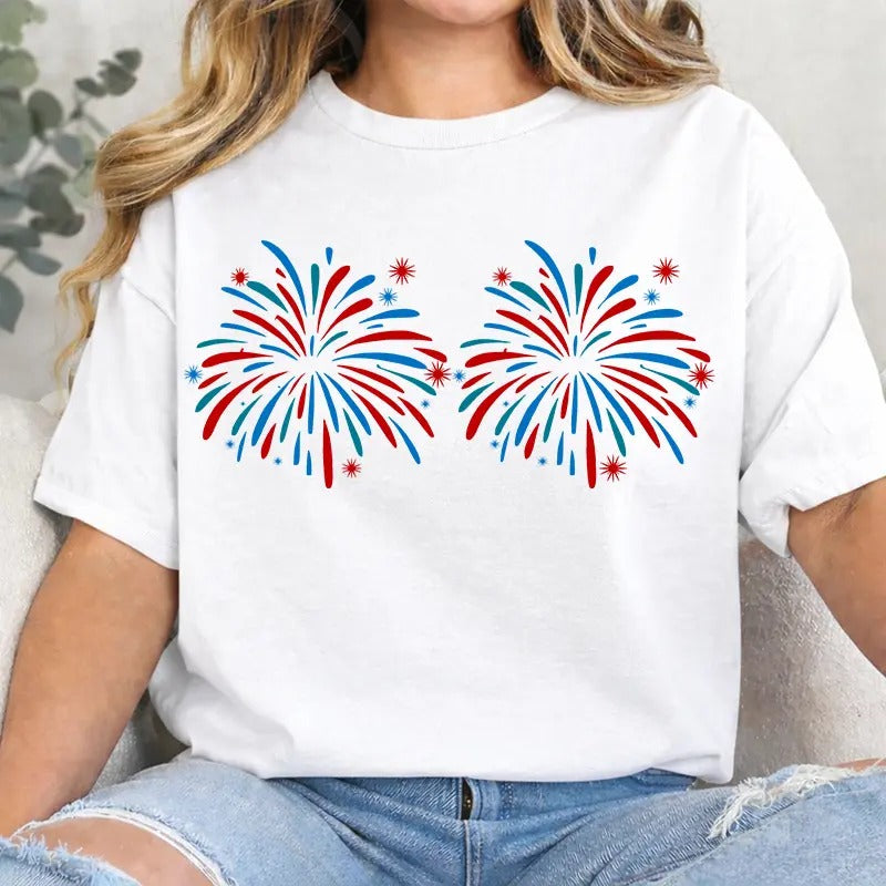 Funny Couples Fourth Of July Fireworks β Tee, Crewneck & Hoodie