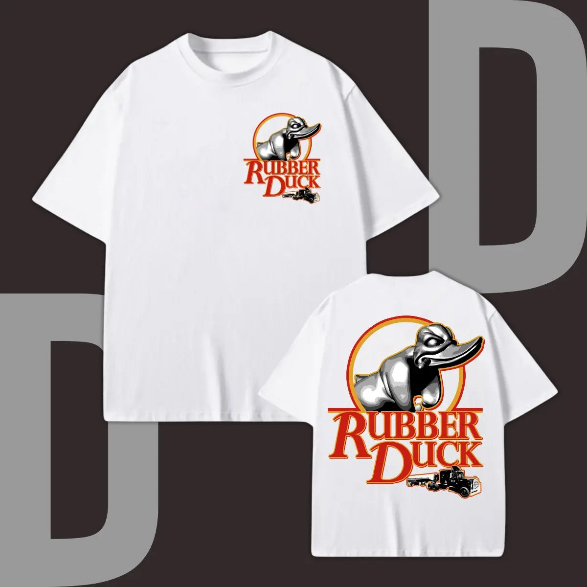Rubber Duck Trucker Graphic – Tee, Crewneck & Hoodie