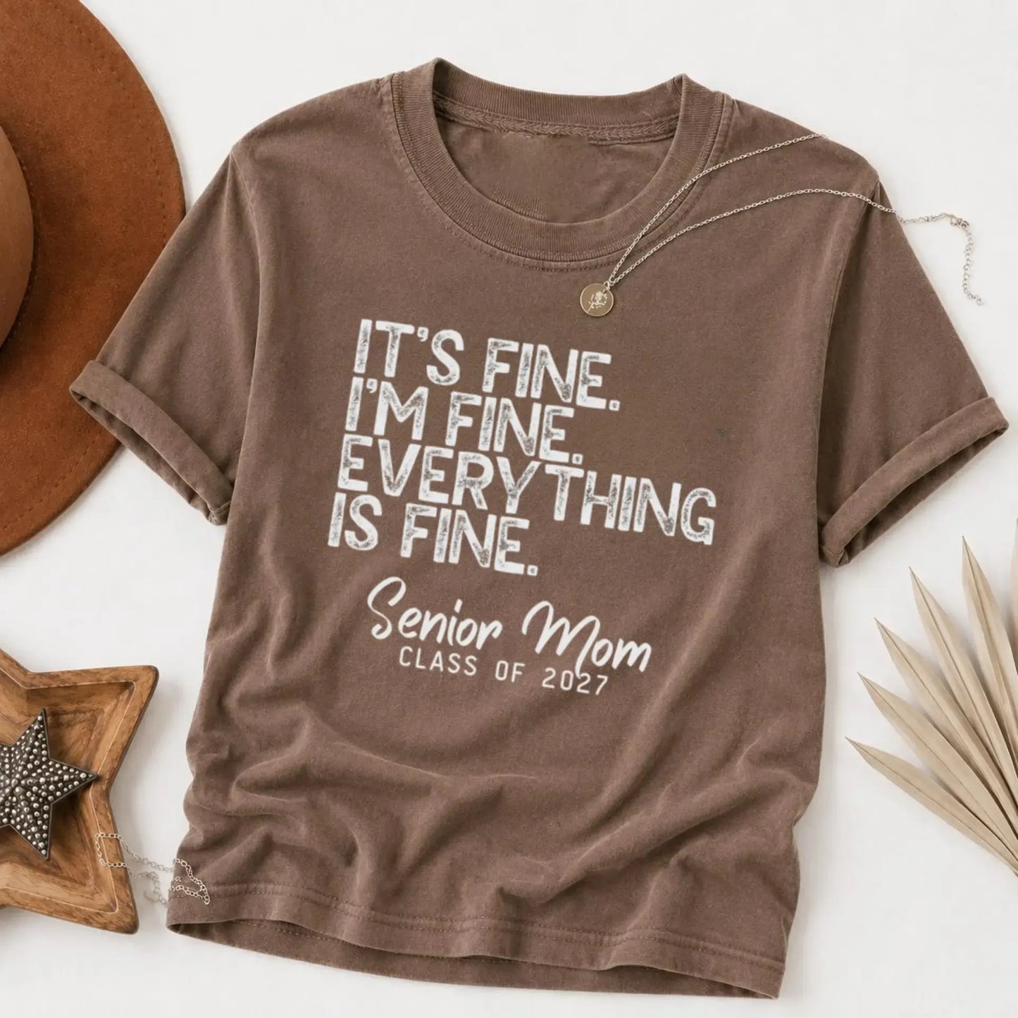 Senior Mom Class of 2027 – Tee, Crewneck & Hoodie