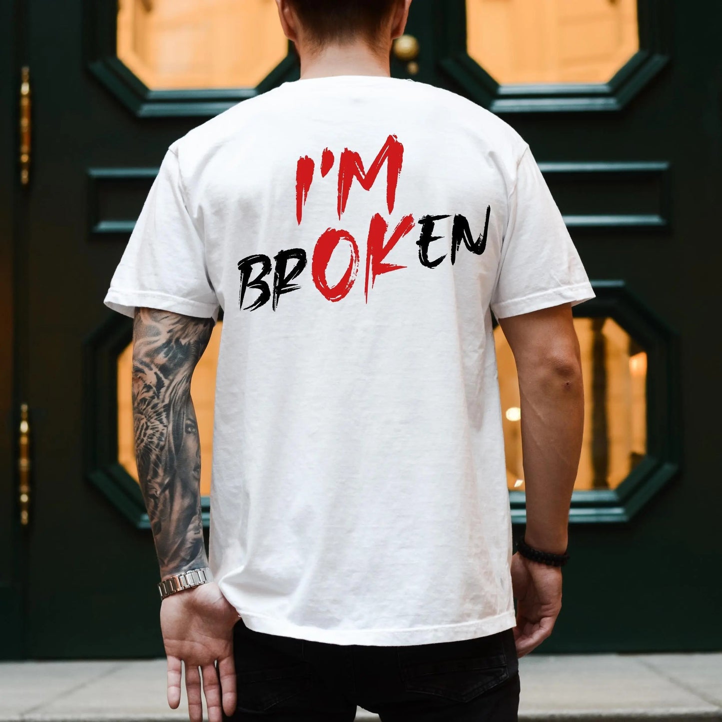 I'm Broken I'm OK β Tee, Crewneck & Hoodie