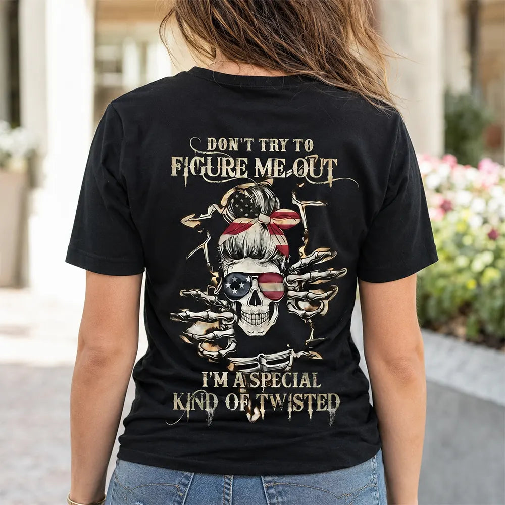 Don’t Try To Figure Me Out – Tee, Crewneck & Hoodie