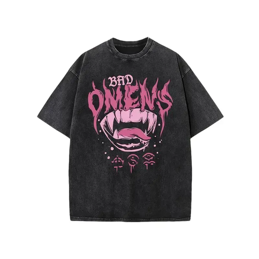 Bad Omens Fang Print – Tee, Crewneck & Hoodie