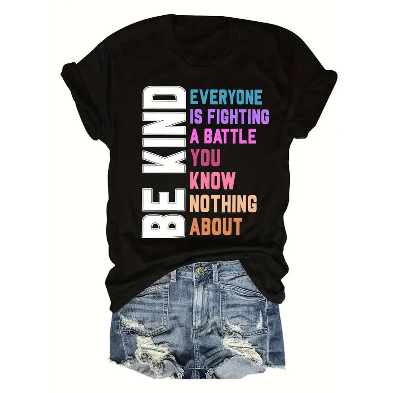 Be Kind Inspirational Quote – Tee, Crewneck & Hoodie