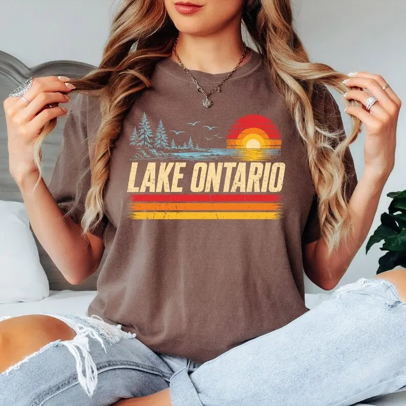 Lake Ontario Sunset – Tee, Crewneck & Hoodie