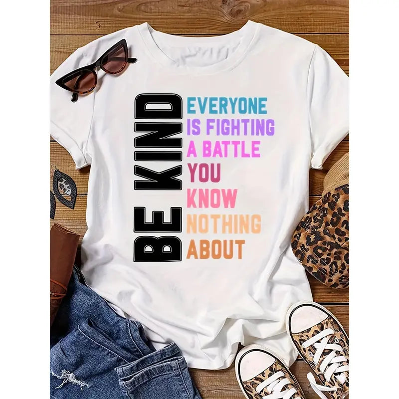 Be Kind Inspirational Quote – Tee, Crewneck & Hoodie