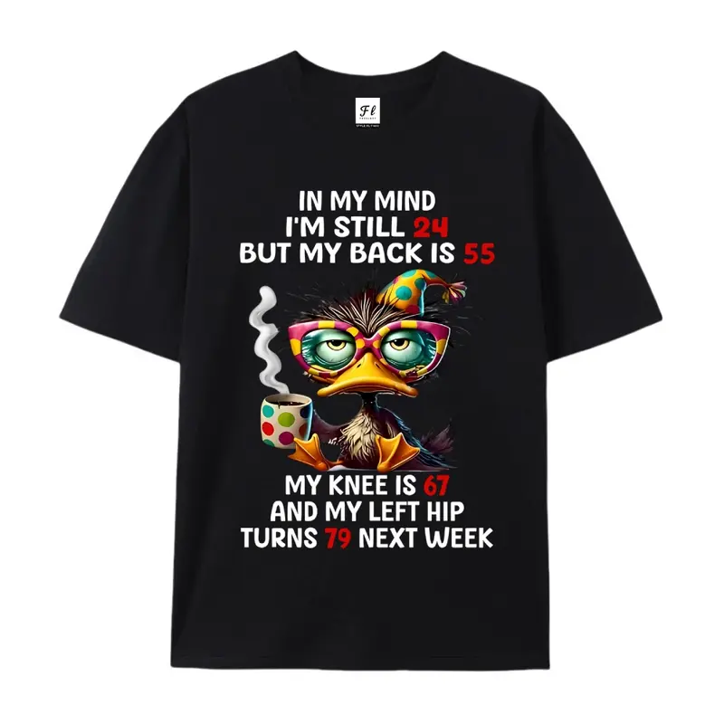 Duck Mind 24 Back 55 Funny – Tee, Crewneck & Hoodie