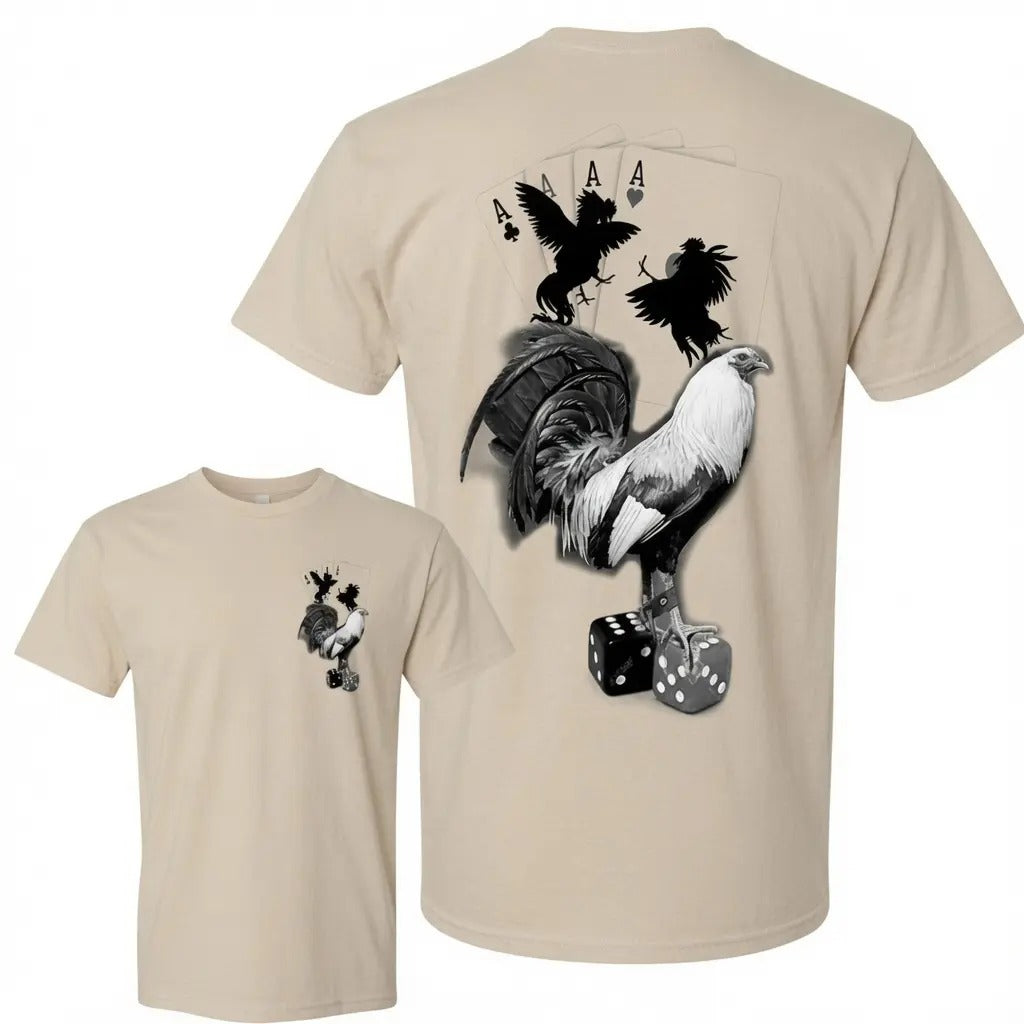 Lucky Gamefowl Rooster – Tee, Crewneck & Hoodie