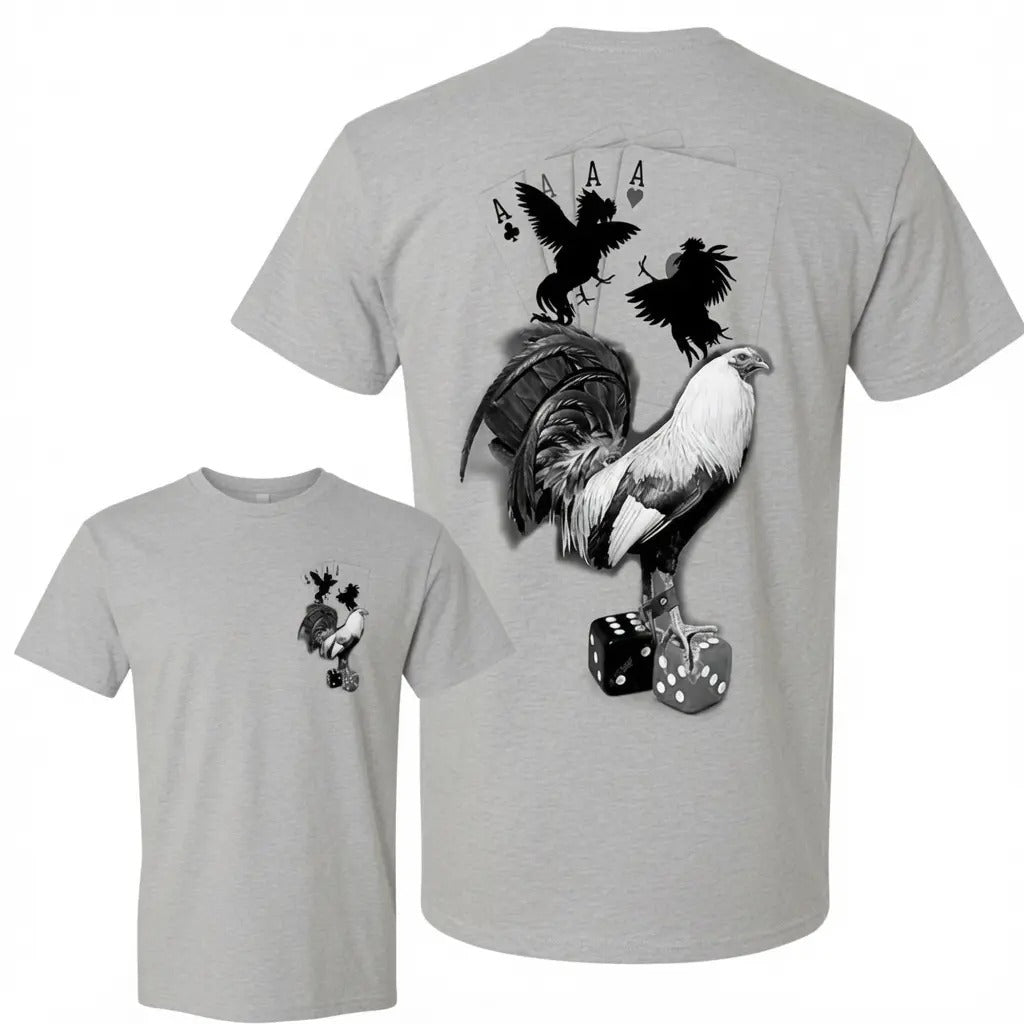 Lucky Gamefowl Rooster – Tee, Crewneck & Hoodie