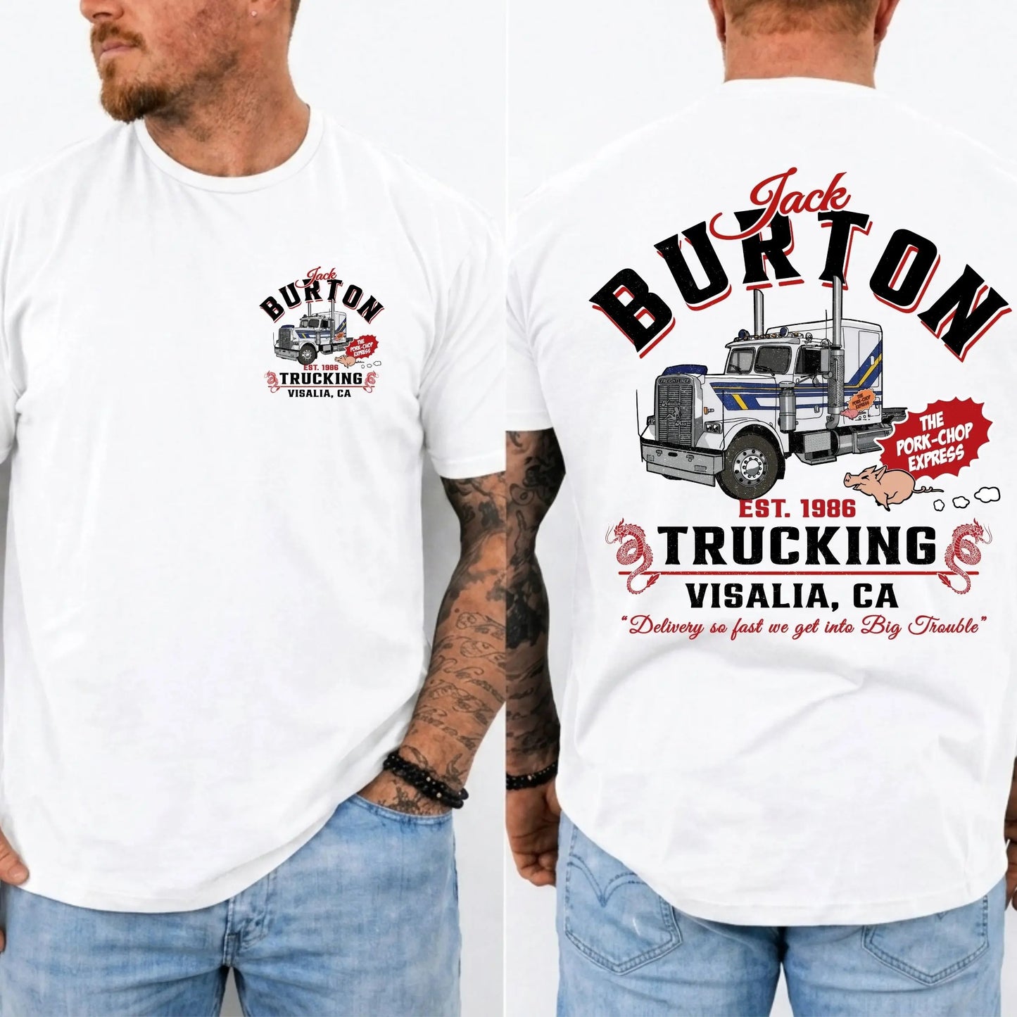 Vintage Trucker Graphic Movie Fan – Tee, Crewneck & Hoodie