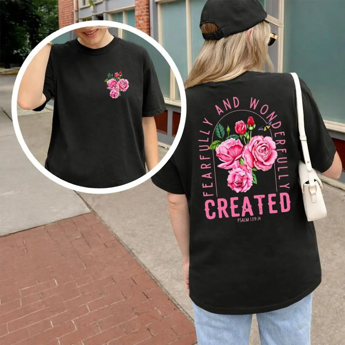 Amazing Rose Taken From Psalm – Tee, Crewneck & Hoodie