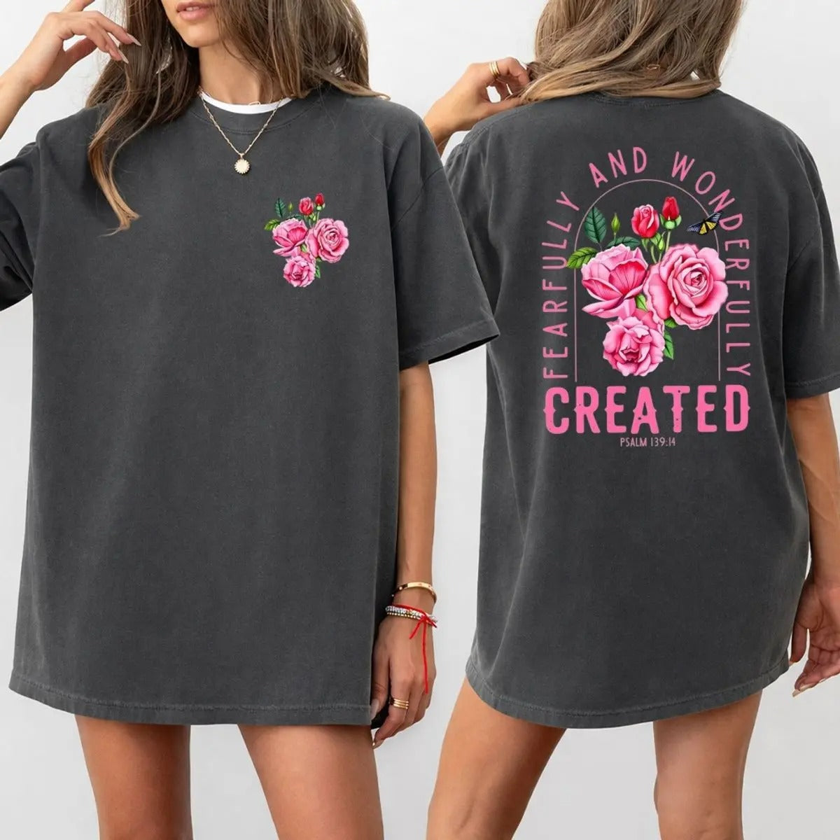 Amazing Rose Taken From Psalm – Tee, Crewneck & Hoodie