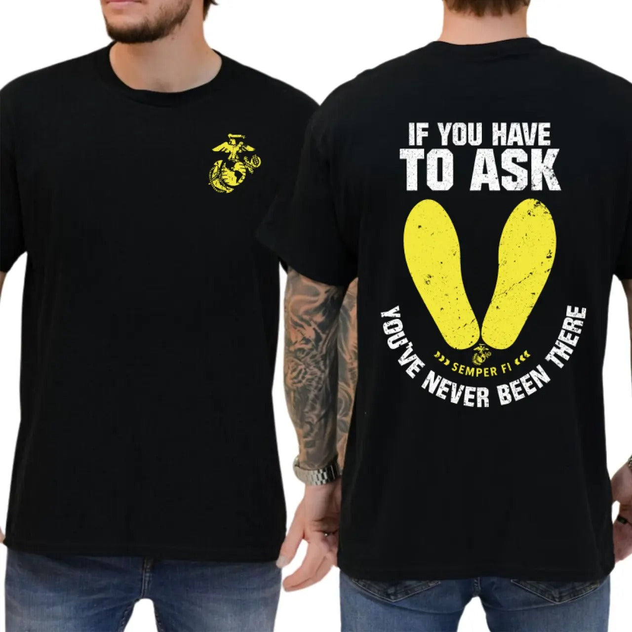 USMC Slang Tribute – Tee, Crewneck & Hoodie