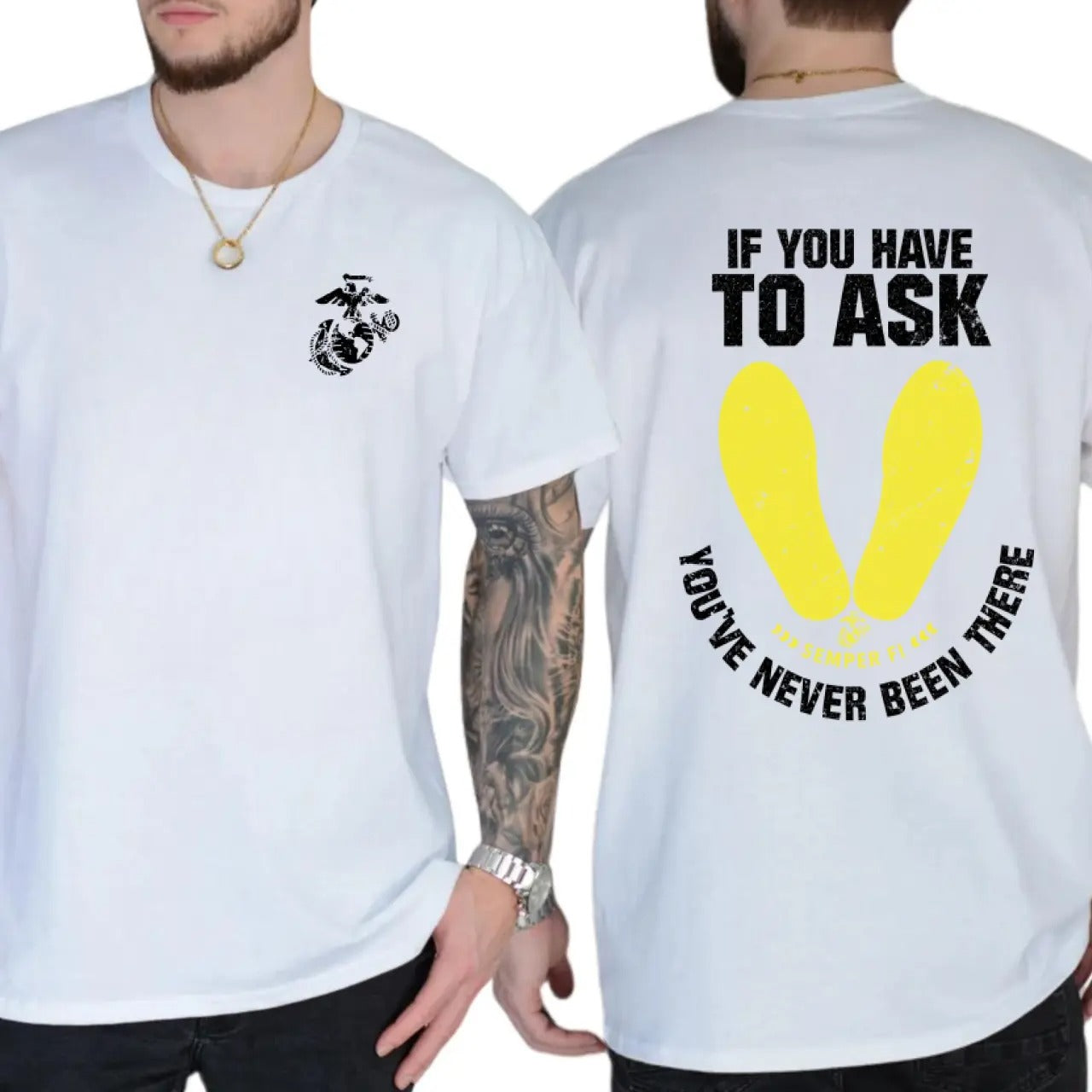 USMC Slang Tribute – Tee, Crewneck & Hoodie