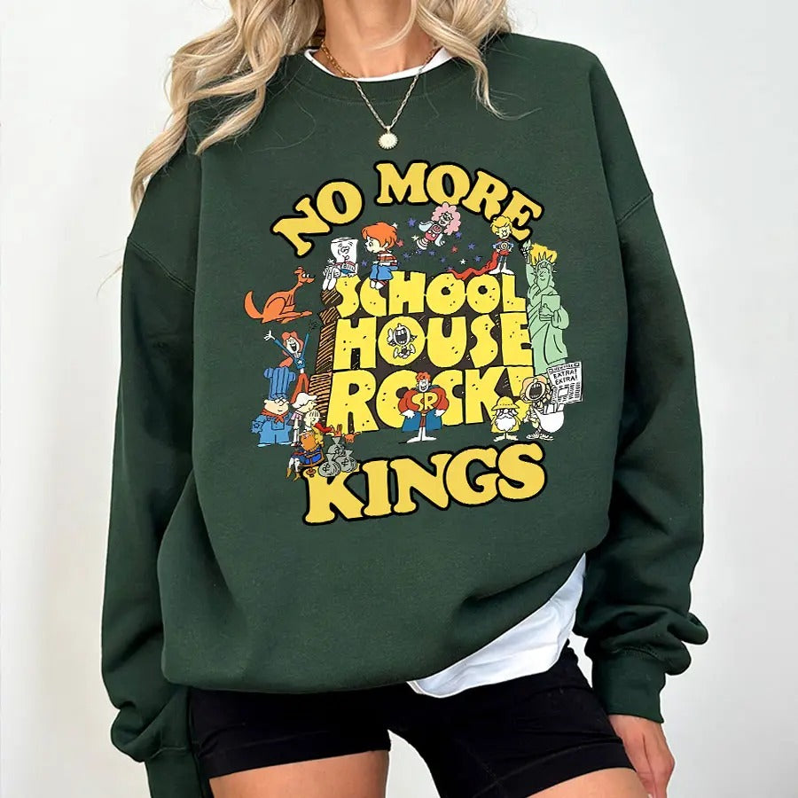 Retro School House Rock - Tee, Crewneck & Hoodie