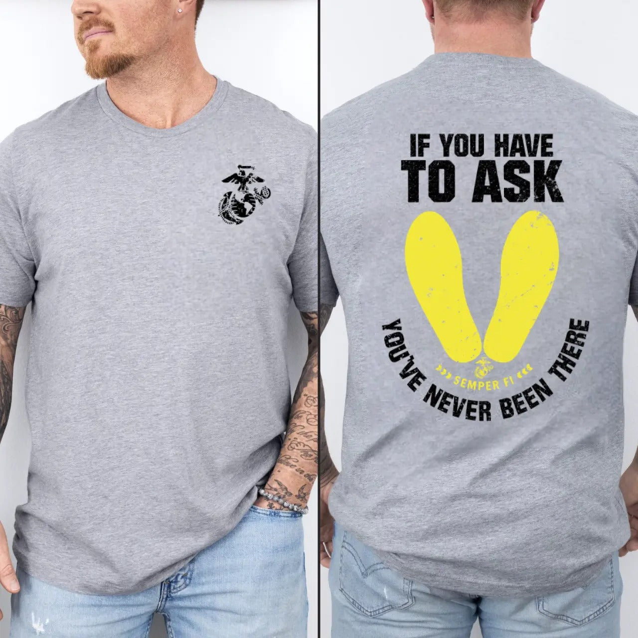 USMC Slang Tribute – Tee, Crewneck & Hoodie