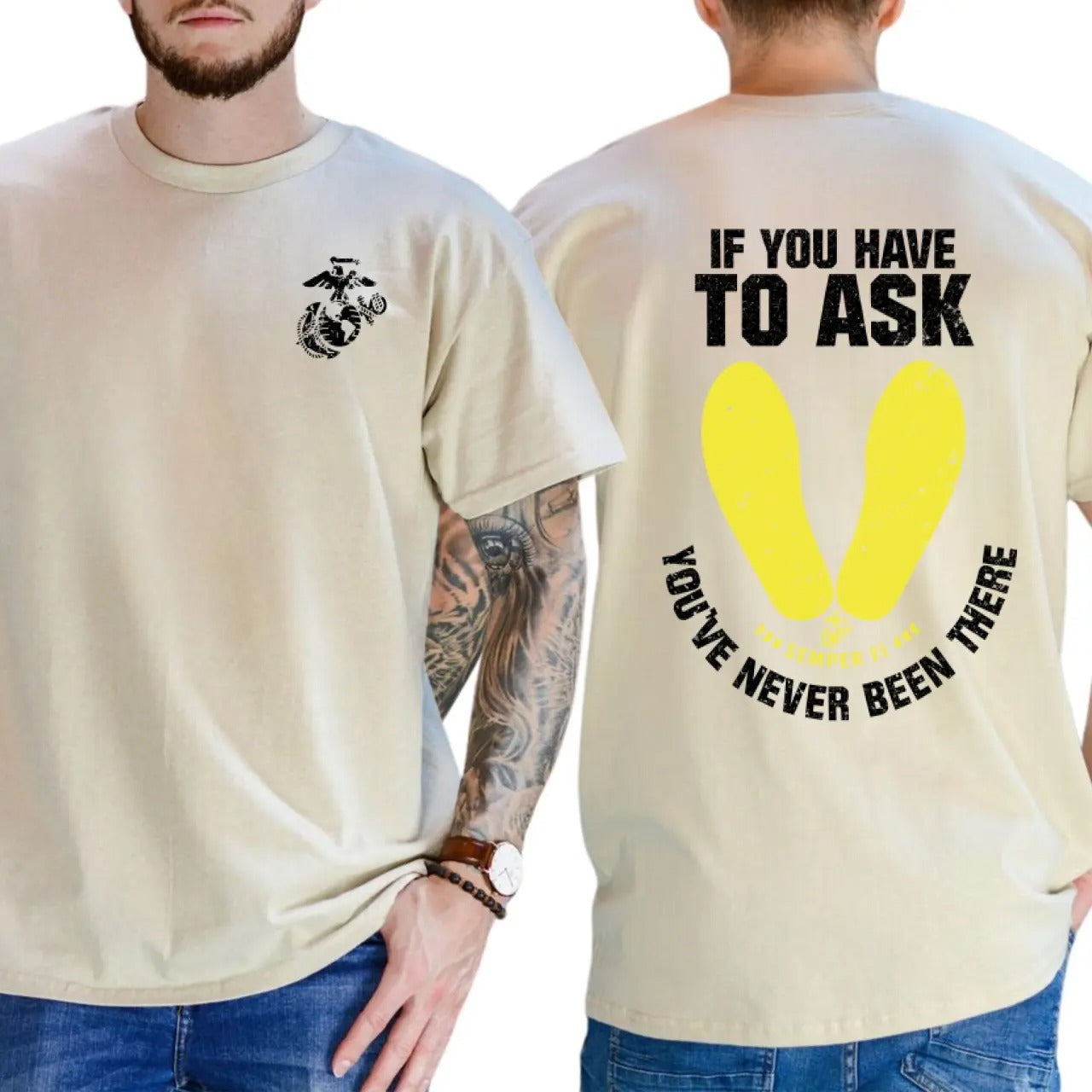 USMC Slang Tribute – Tee, Crewneck & Hoodie