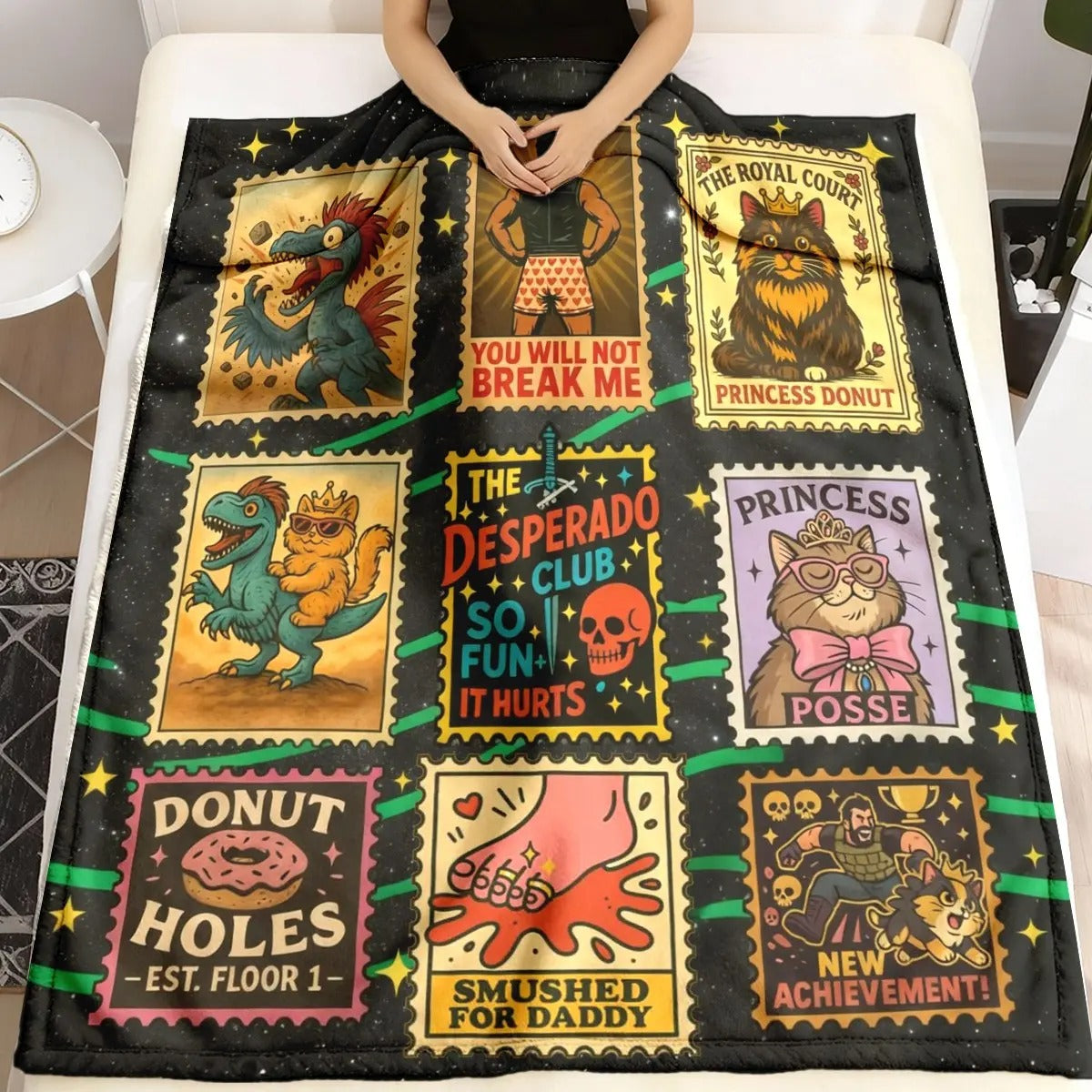 Dungeon Crawler Carl Flannel Blanket