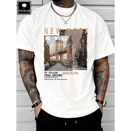 Vintage New York Brooklyn Street Scenes Print – Tee, Crewneck & Hoodie
