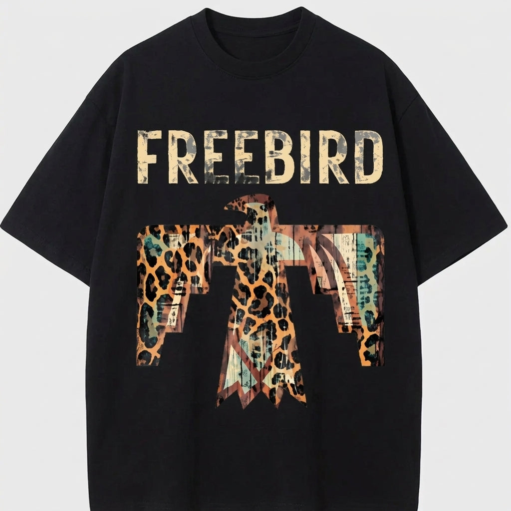 Western Thunderbird Leopard Animal Graphic – Tee, Crewneck & Hoodie