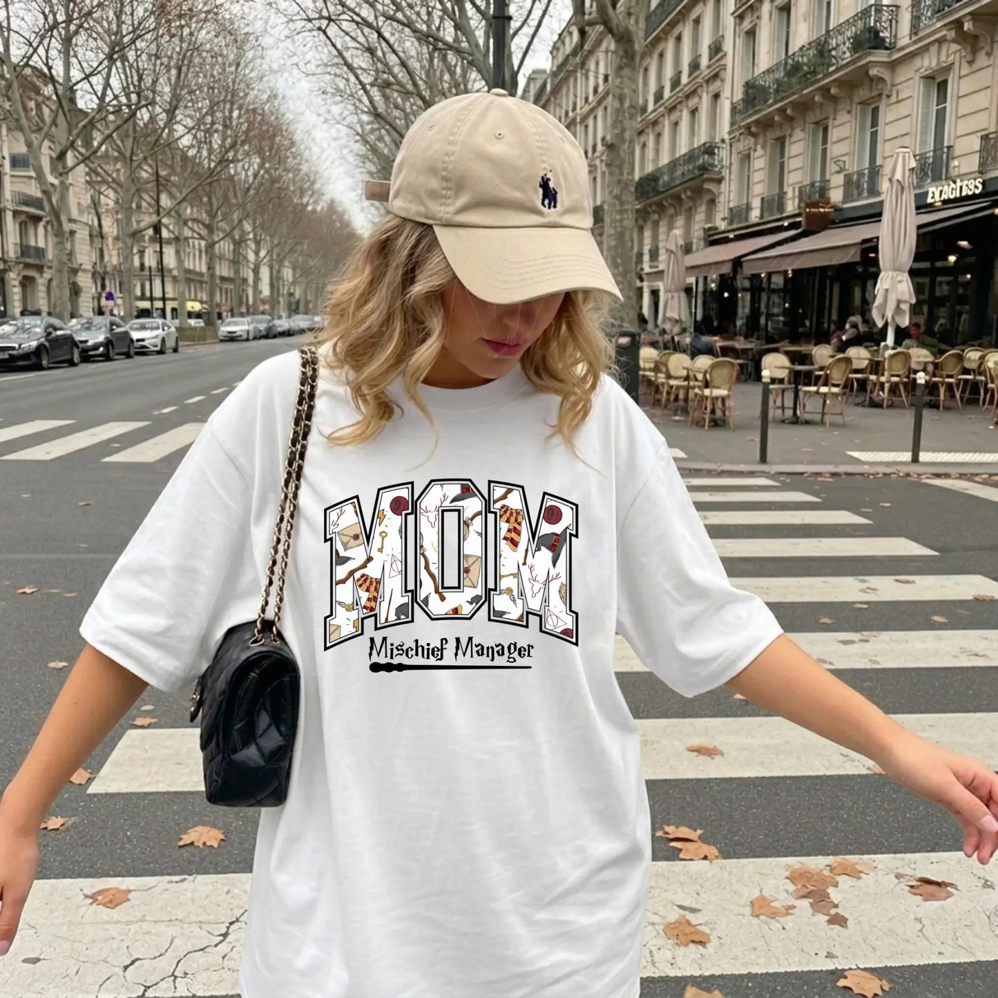 Wizard Mom Halloween Park Magic Graphic – Tee, Crewneck & Hoodie