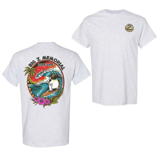 Retro Surfing Penguin – Tee, Crewneck & Hoodie