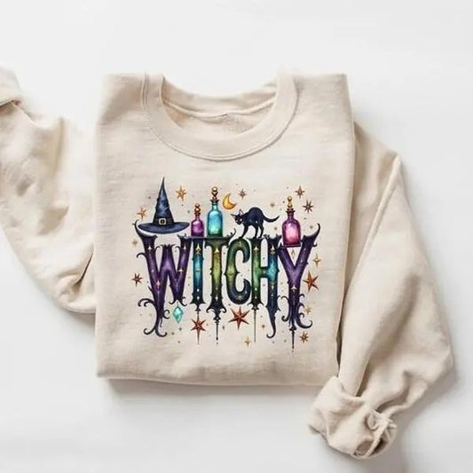 Halloween Witch – Tee, Crewneck & Hoodie