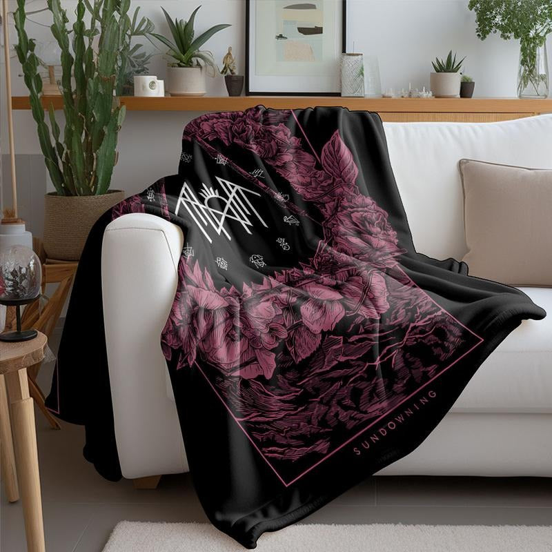 Sleep Token Pattern Flannel Blanket