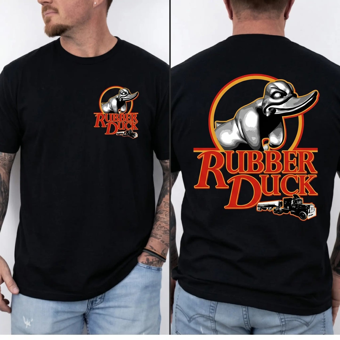Rubber Duck Trucker Graphic – Tee, Crewneck & Hoodie