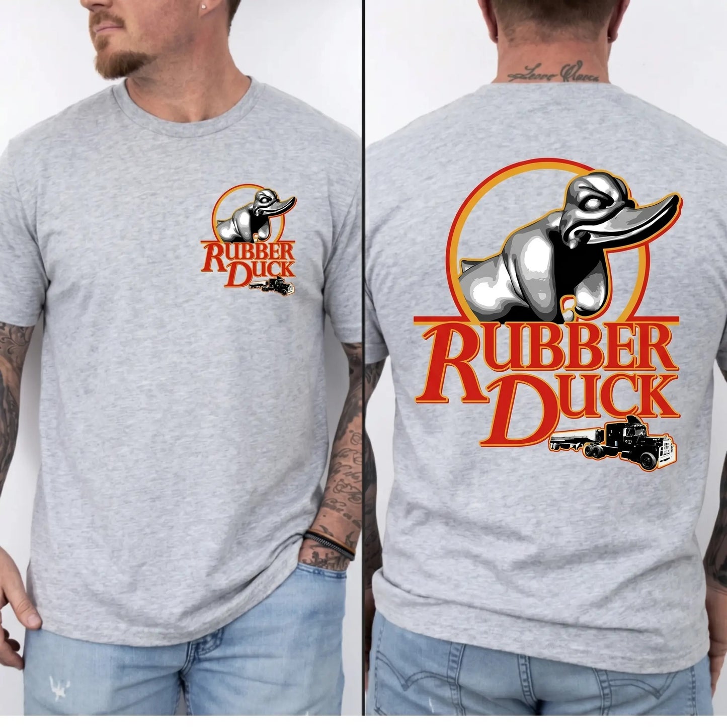 Rubber Duck Trucker Graphic – Tee, Crewneck & Hoodie