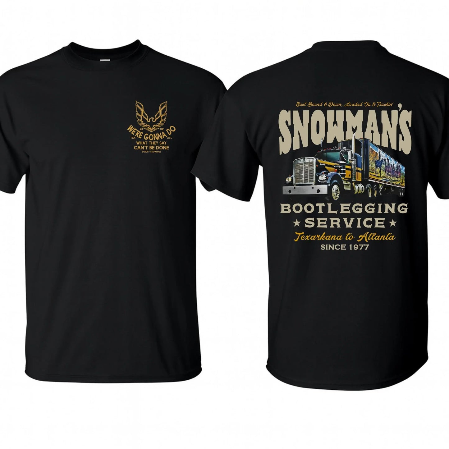 Snowman’s Bootlegging Service – Tee, Crewneck & Hoodie