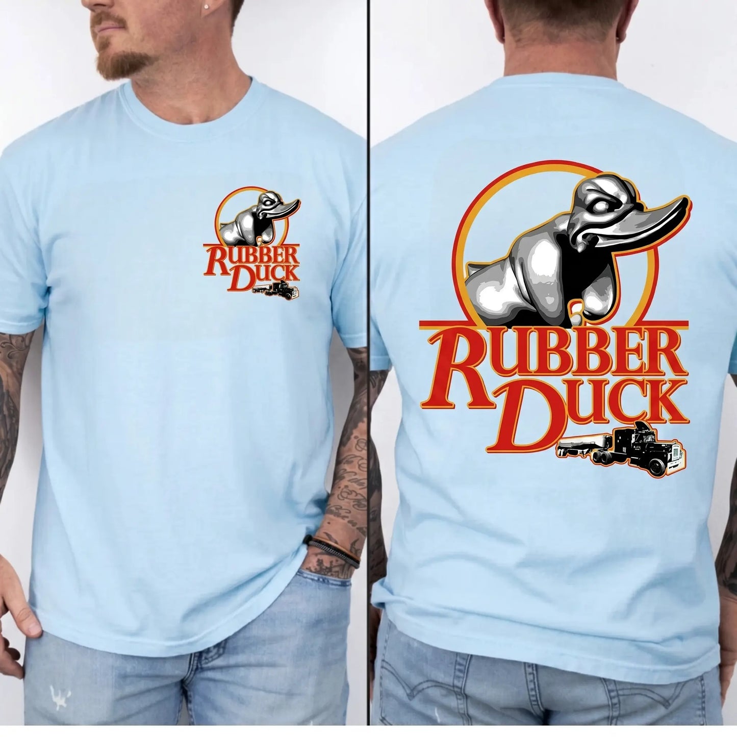 Rubber Duck Trucker Graphic – Tee, Crewneck & Hoodie