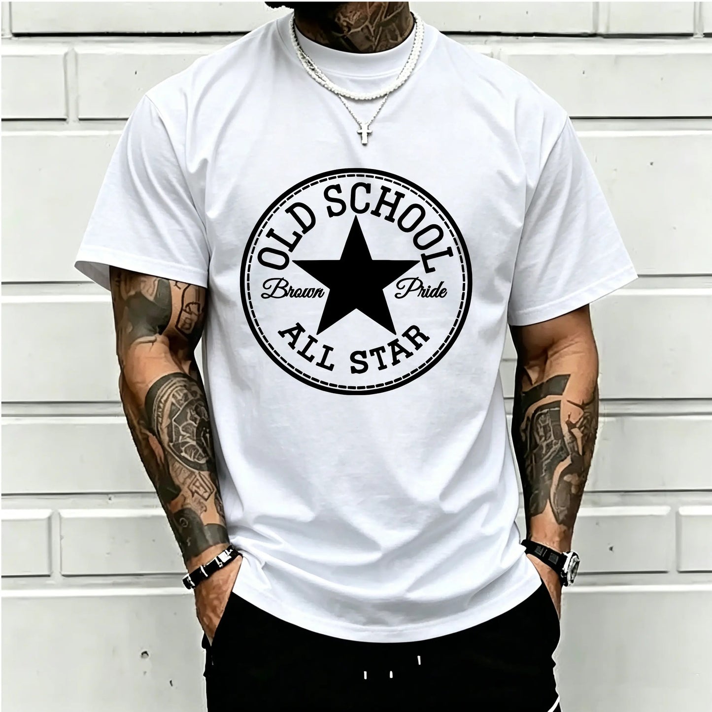 Old School All Star – Tee, Crewneck & Hoodie