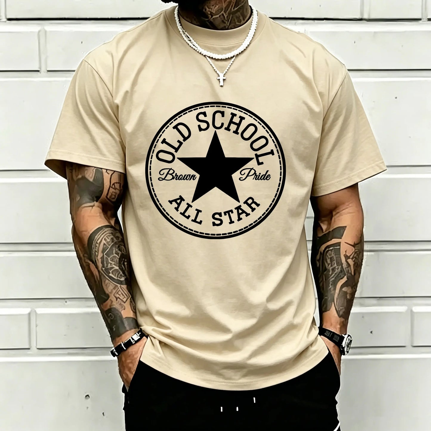 Old School All Star – Tee, Crewneck & Hoodie
