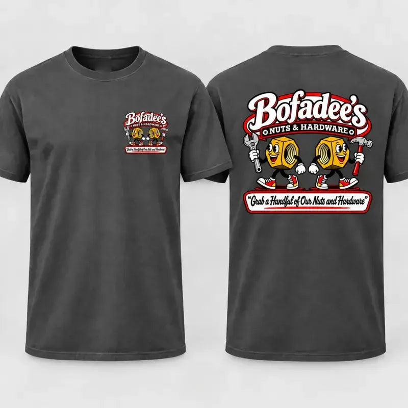 Funny Nuts And Hardware – Tee, Crewneck & Hoodie