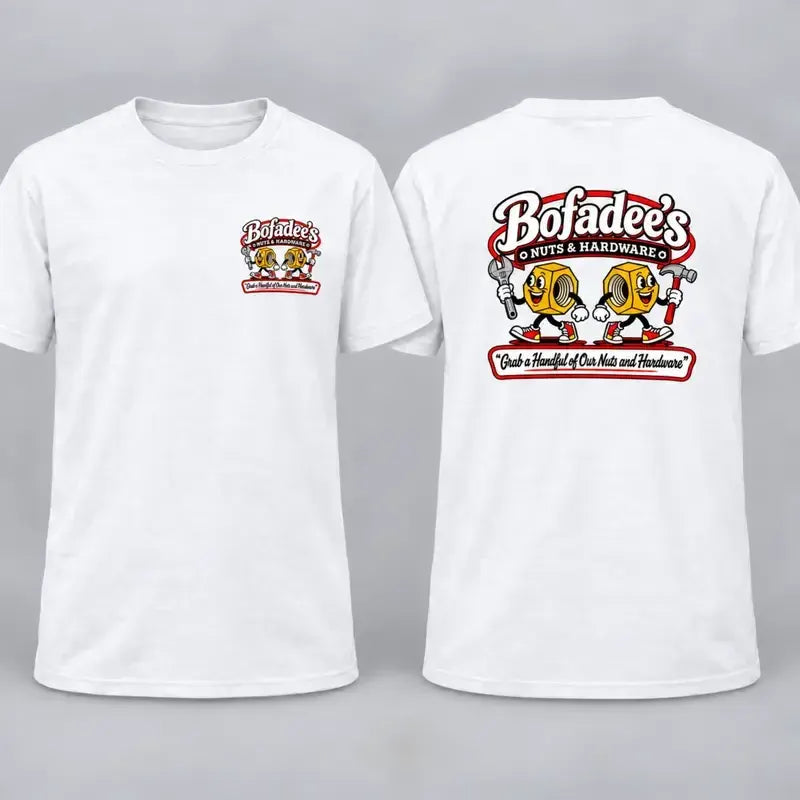 Funny Nuts And Hardware – Tee, Crewneck & Hoodie