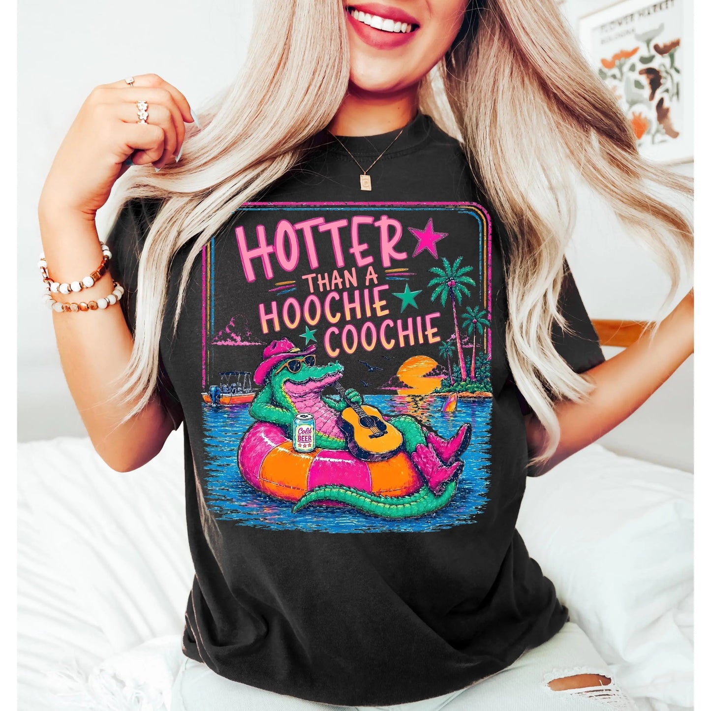 Funny Alligator Graphic – Tee, Crewneck & Hoodie