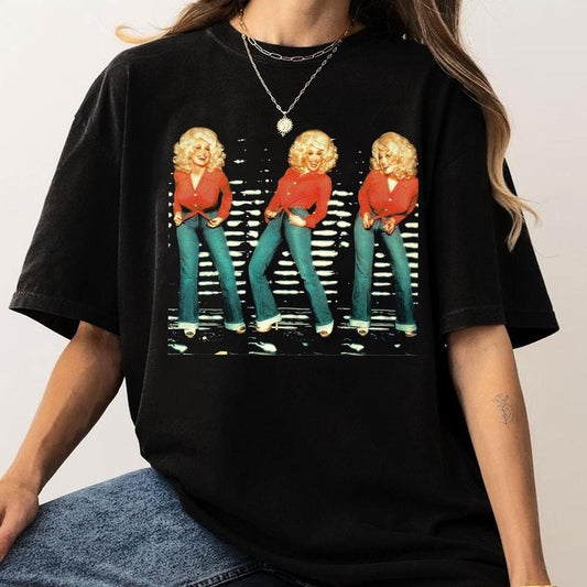 Dolly Parton Queen of 80s Country Music Graphic – Tee, Crewneck & Hoodie