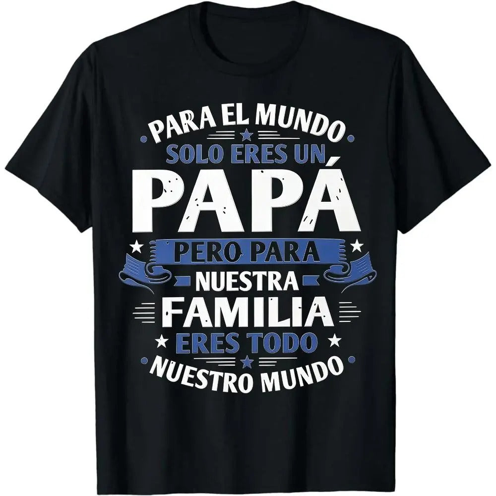 Papa Family Quote – Tee, Crewneck & Hoodie