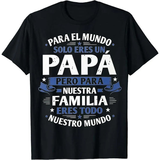 Papa Family Quote – Tee, Crewneck & Hoodie