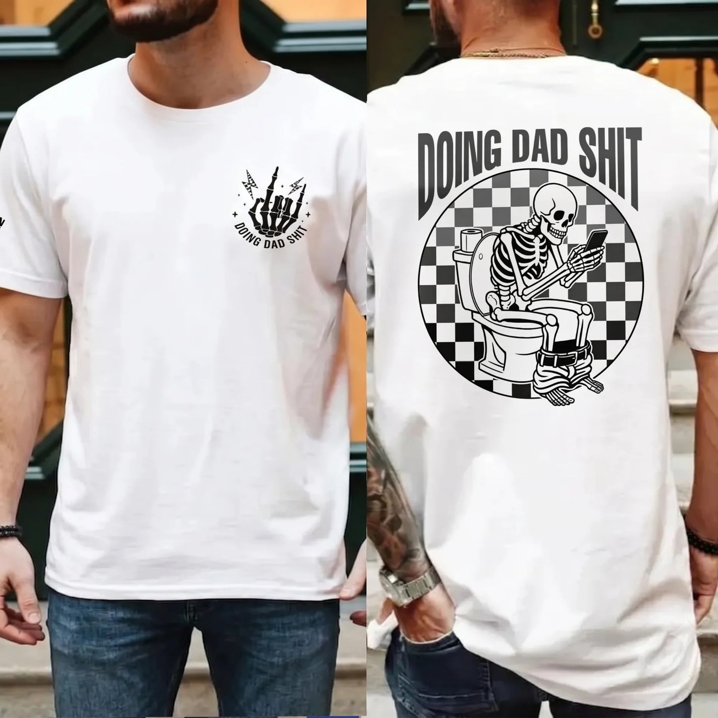 Fresh Take on Fatherhood Doing Dad – Tee, Crewneck & Hoodie