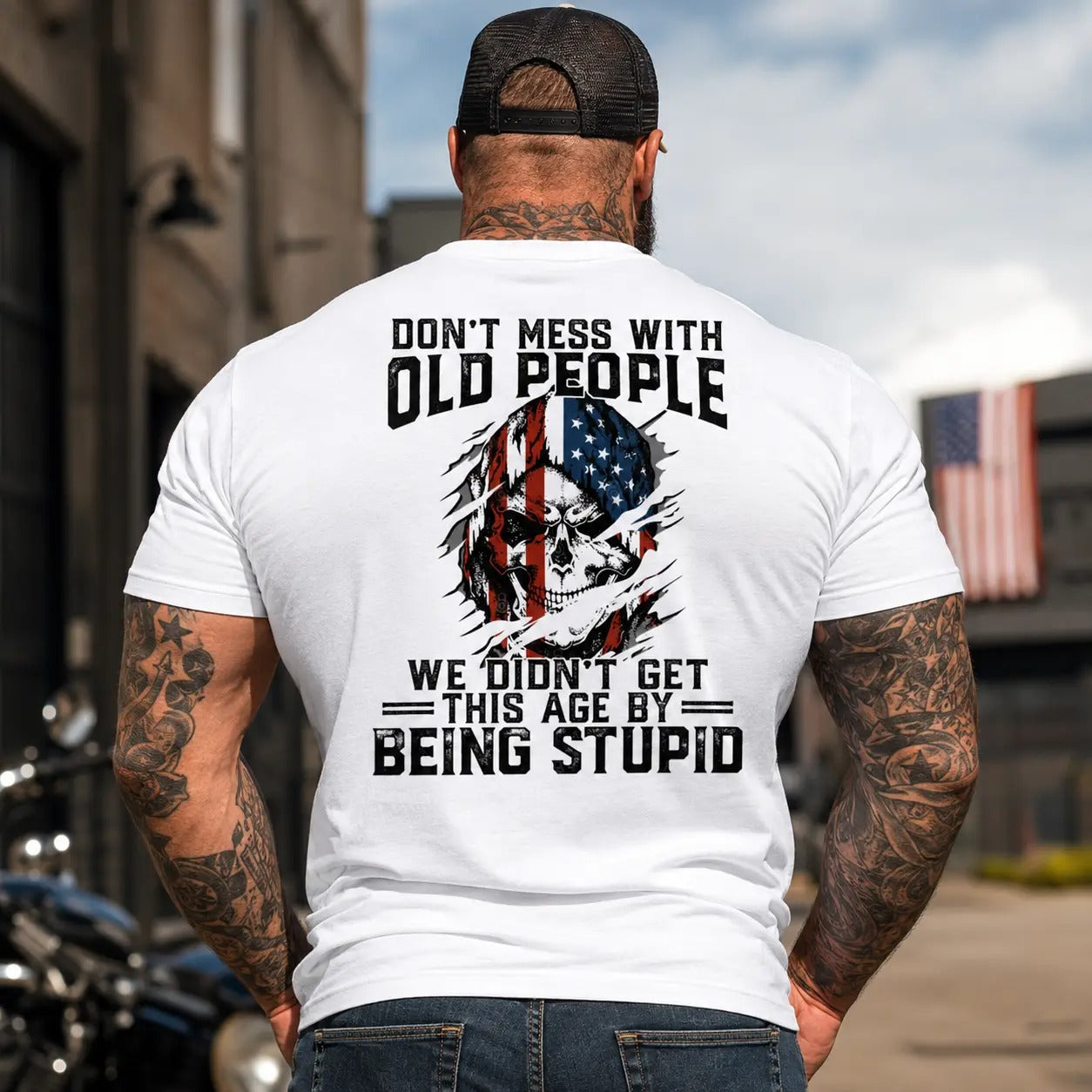 Don't Mess With Old People – Tee, Crewneck & Hoodie
