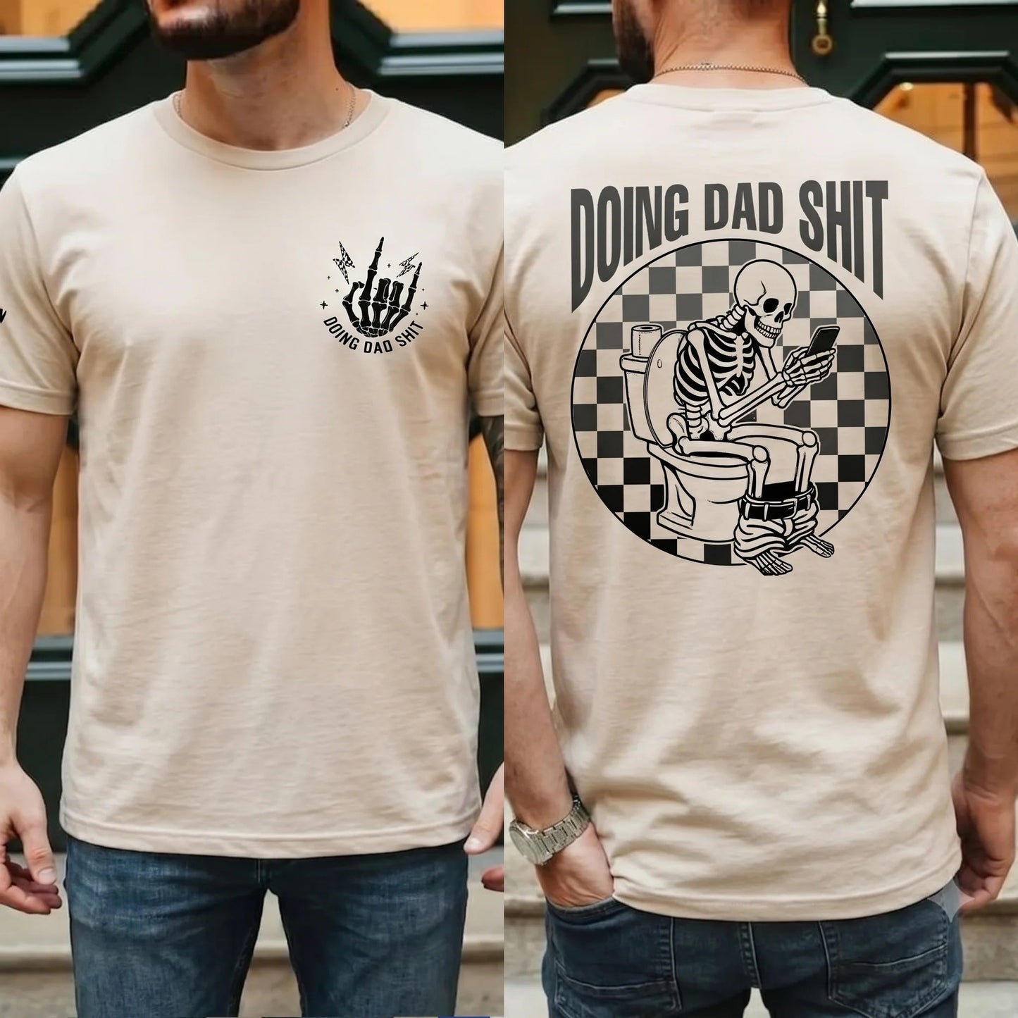 Fresh Take on Fatherhood Doing Dad – Tee, Crewneck & Hoodie