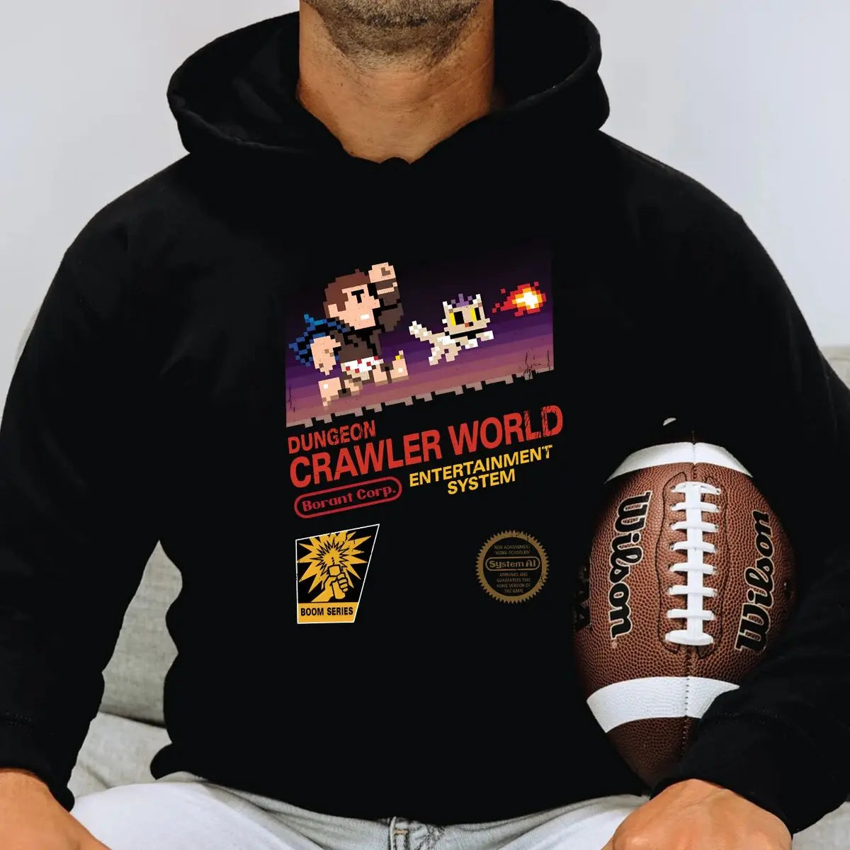 Dungeon Crawler World – Tee, Crewneck & Hoodie