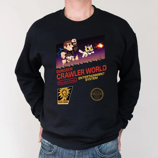Dungeon Crawler World – Tee, Crewneck & Hoodie