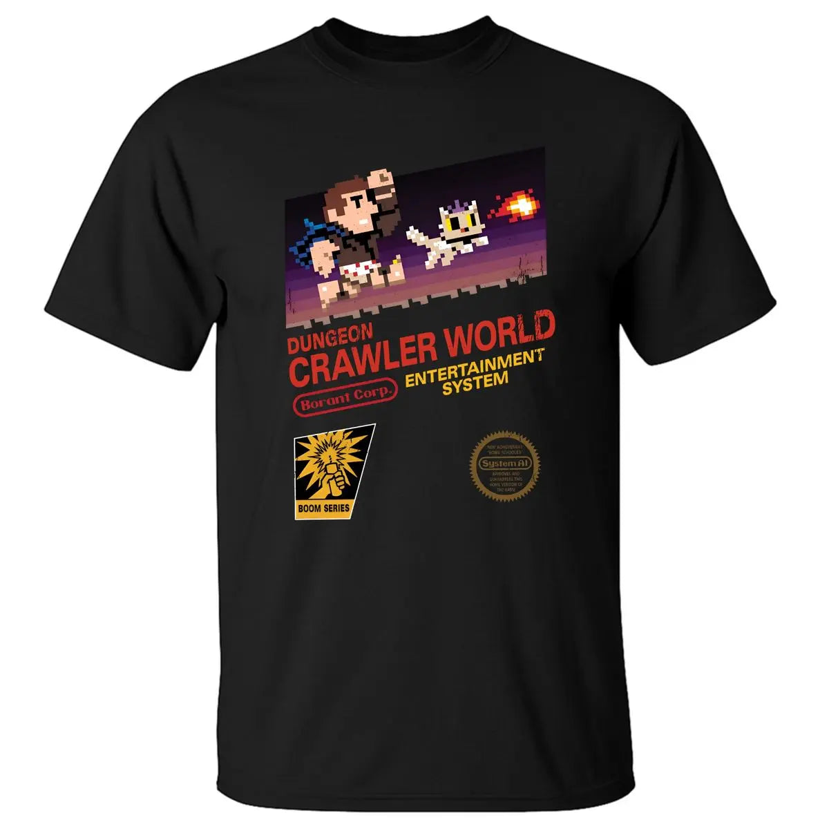 Dungeon Crawler World – Tee, Crewneck & Hoodie
