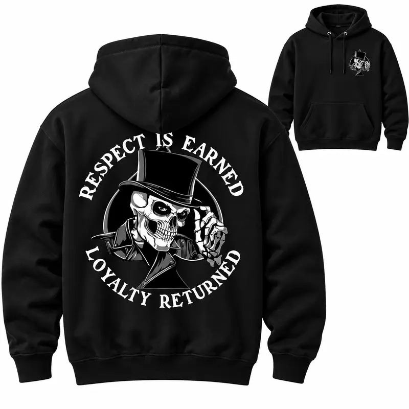Respect Is Earned Skull – Tee, Crewneck & Hoodie